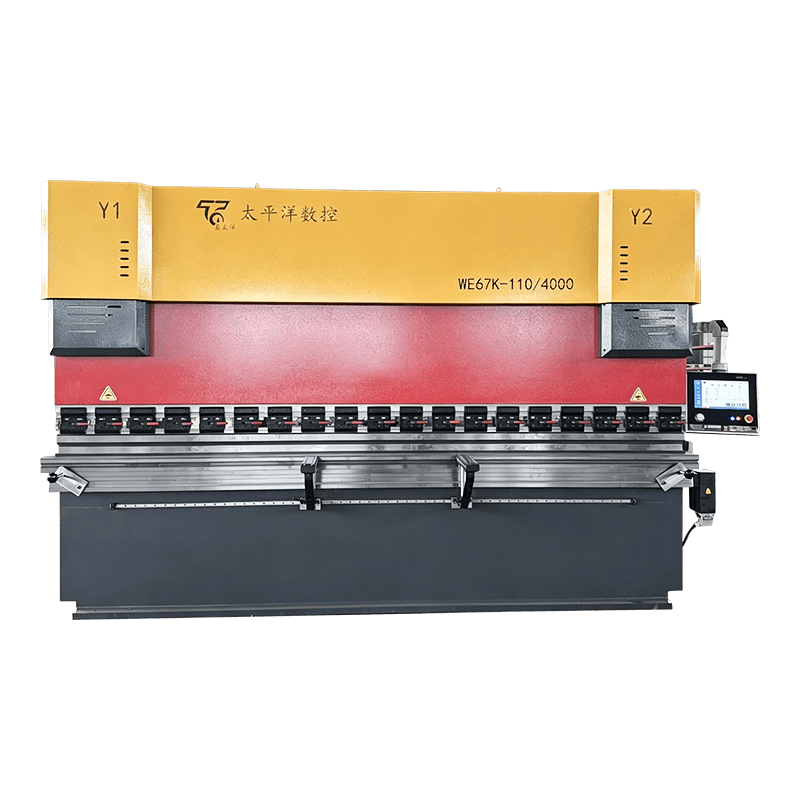 WE67K-serie elektrohydraulische servo CNC-hydraulische plaatbuigmachine
